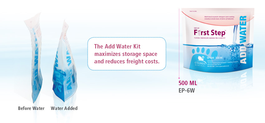 First Step Endoscopic Bedside Kits – Add Water