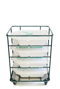 transport cart 4 tray