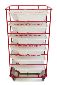 transport cart 6 tray